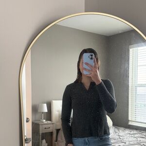 L. L. Bean Dark Grey Long Sleeve Top